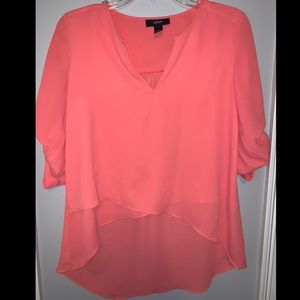 ALFANI CORAL FLOWY TOP